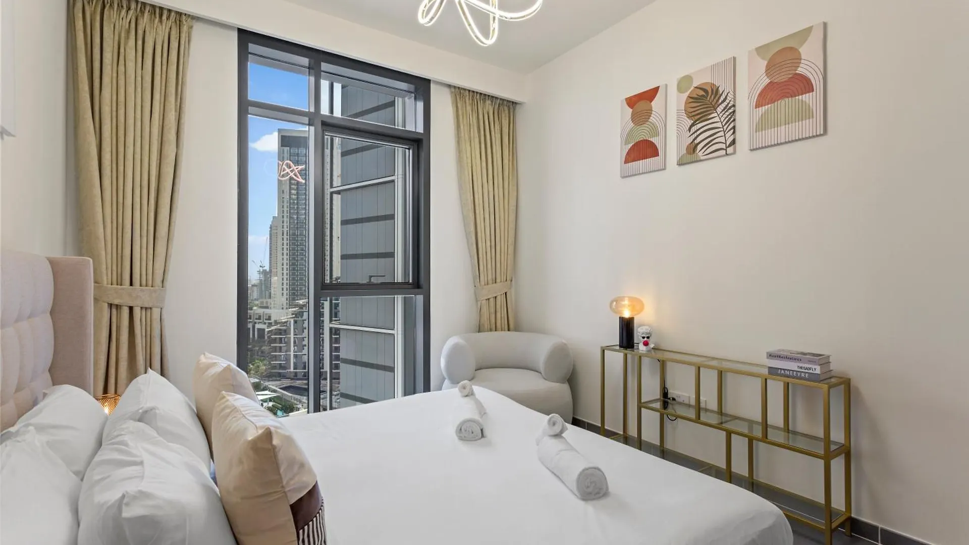 Stunning 1Bdr With Resort Style In Creek Harbour Dubaj Apartman
